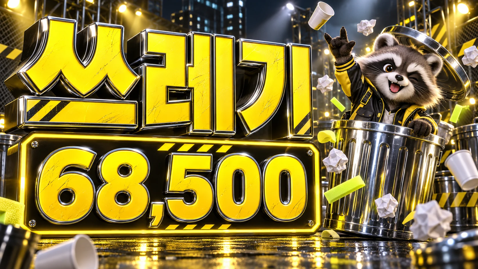 쓰레기 시그니처 이미지